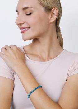 Dunkelblau - Petit Glamour d'Afrique Armband von Konplott